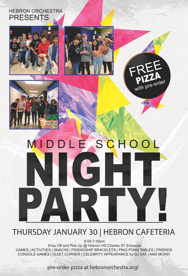 middle school night party 2020